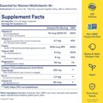Multivitamínico Ritual Women’s 18+ - Suporte Diário para Energia, Coração, Ossos e Cérebro - 60 Cápsulas - 3
