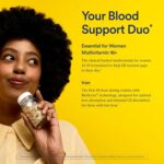 Ritual Blood Support Duo - Ferro BioSeries e Multivitamínico Essencial para Mulheres 18+ - 2