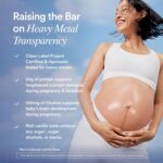 Pó de Proteína Vegan Ritual Prenatal - 20g de Proteína de Ervilha para Suporte à Gravidez e Lactação - 5