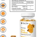 Pólen de Abelha Orgânico 180 Cápsulas - Suplemento Natural para Energia, Vitalidade e Suporte Imunológico - 4