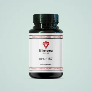 BPC-157 Kimera Chems 5mg - Peptídeo para Pesquisa em Sinalização Celular - Dry-Fill cápsula Arginate Form 500mcg/60ct/30mg
