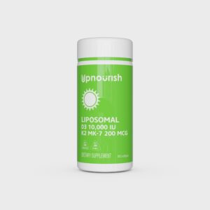 Vitamina D3 10.000 UI e K2 200 mcg UpNourish — 365 softgels