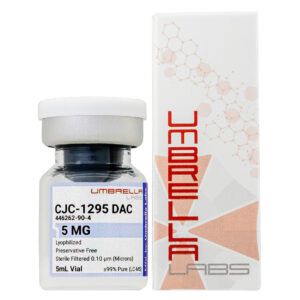 CJC-1295 DAC Peptídeo Umbrella Labs 2mg/5mg - Estímulo da Liberação do Hormônio de Crescimento em Pesquisa