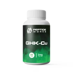 Cápsulas de GHK-Cu Peptídeo - Propriedades Regenerativas e Saúde Celular para Pele e Cabelo