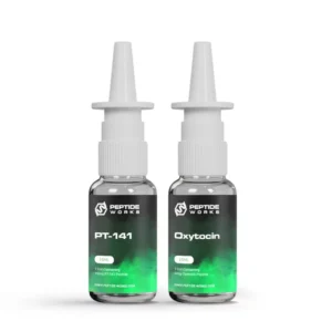 Kit Nasal PT-141 e Oxitocina 15ml - Aumente a Intimidade e Conexão Emocional - 15ml Stack