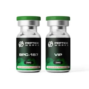 Kit de Peptídeos BPC-157 e VIP Peptide Works 2mg - Aceleração da Recuperação e Saúde Geral