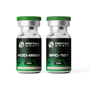 Kit de Peptídeos AOD-9604 e BPC-157 - Acelera Metabolismo e Acelera Recuperação Muscular