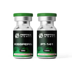 Kit de Peptídeos Kisspeptin e PT-141 Peptide Works - Aumento da Função Sexual e Equilíbrio Hormonal