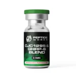 Mistura de Peptídeos GHRP-6 e CJC-1295 DAC 10mg - Estímulo Natural do Hormônio do Crescimento para Crescimento Muscular e Regeneração - 2.5mg ampola