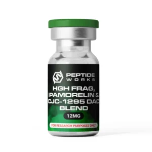 Mistura de Peptídeos Ipamorelin HGH Frag 176-191 CJC-1295 DAC 12mg - Acelere a Queima de Gordura e Melhore sua Composição Corporal - 12mg ampola