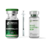 Cartalax Peptídeo 20mg - Suporte à Saúde do Tecido Conectivo e Colágeno - Kit incl. 20mg ampola, 10ml bac water, syringes