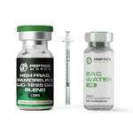 Mistura de Peptídeos Ipamorelin HGH Frag 176-191 CJC-1295 DAC 12mg - Acelere a Queima de Gordura e Melhore sua Composição Corporal - Kit incl. 12mg ampola, 10ml bac water, syringes