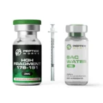HGH Fragmento 176-191 2mg - Peptídeo para Queima Eficiente de Gordura - Kit incl. 2mg ampola, 10ml bac water, syringes