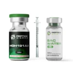 Frasco de Peptídeo HGH191aa 10iu Peptide Works - Crescimento Muscular e Vitalidade Aumentada - Kit incl. 10iu ampola, 10ml bac water, syringes