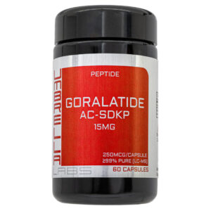 Cápsulas de Peptídeo Goralatide (AC-SDKP) - Pesquisa Laboratorial Umbrella Labs 60 Cápsulas
