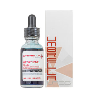 Líquido Nootrópico Azul de Metileno Umbrella Labs 30mL - Potencializa o Desempenho Cognitivo em Pesquisas
