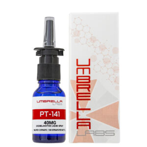 Spray Líquido de Peptídeo PT-141 Bremelanotide 40mg 15ml - Aumento da Libido e Bem-Estar Sexual