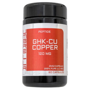 Pó de Peptídeo de Cobre GHK-Cu 120mg - Potencializador de Pesquisa Laboratorial