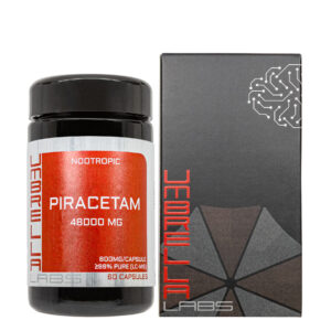 Piracetam Umbrella Labs 60 Cápsulas - Aumento da Função Cognitiva e Melhora da Memória