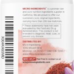 Extrato Puro de Açafrão Micro Ingredients 240 Cápsulas Veganas - Suporte ao Humor, Visão e Coração - 8