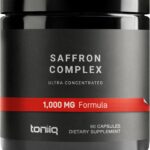 Extrato de Açafrão Toniiq - 30mg Safr'Inside®, L-Theanine 210mg, Magnesio e Adaptógenos