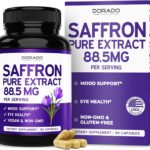 Suplemento de Açafrão Dorado Nutrition - Apoio ao Humor, Energia e Visão com 90 Cápsulas