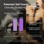 Extrato de Açafrão Toniiq - 30mg Safr'Inside®, L-Theanine 210mg, Magnesio e Adaptógenos - 6