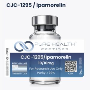 CJC-1295/Ipamorelin Pure Health Peptides 5/5mg - Peptídeos Sintéticos para Pesquisa Avançada em Laboratório - 5/5mg