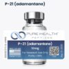 P-21 (Adamantano) Pure Health Peptides 10mg - Pesquisa Avançada em Peptídeos para Laboratórios