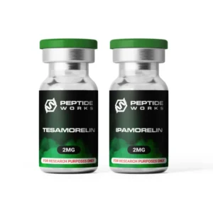 Piloto de Peptídeos Tesamorelin e Ipamorelin 2mg - Estímulo ao Crescimento Hormonal e Perda de Gordura