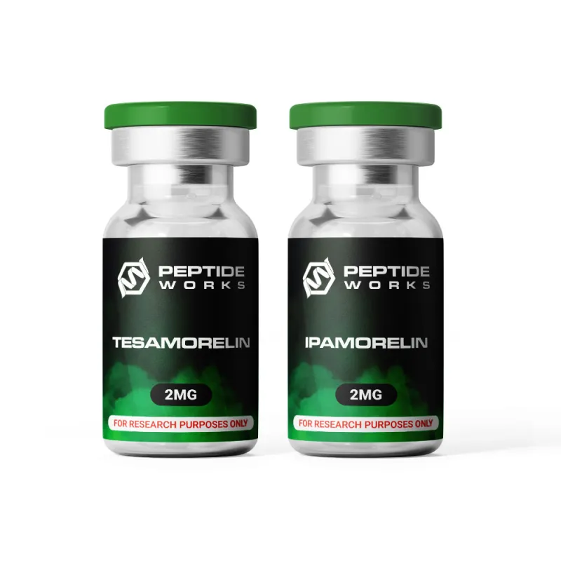 Ampola de Peptídeos Tesamorelin e Ipamorelin 2mg – Estímulo ao Crescimento Hormonal e Perda de Gordura