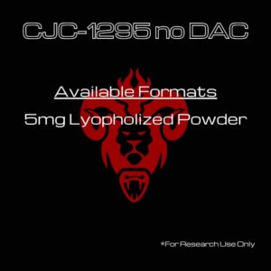 CJC-1295 Sem DAC Kimera Chems 5mg - Peptídeo Sintético para Pesquisa em Endocrinologia - 5mg