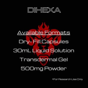 DIHEXA KIMERA CHEMICALS 1 Grama em Pó - Pesquisa Avançada em Neurociência e Plasticidade Neural