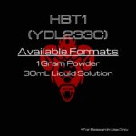 HBT1 YDL233C KIMERA CHEMS 30ml - Potencializador de Receptor AMPA para Pesquisa Laboratorial