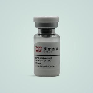 BPC-157 TB-500 GHK-Cu Kimera Chems 10mg - Pesquisa em Regeneração e Reparação Tecidual - 2