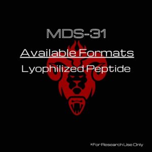 MDS-31 8mg Kimera Chems - Tetrapéptido para Pesquisa em Membranas Mitocondriais