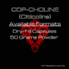 CDP-Colina (Citicolina) Kimerachems 120 Cápsulas - Pesquisa em Neurociência Avançada