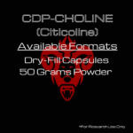 CDP-Colina (Citicolina) Kimerachems 120 Cápsulas - Pesquisa em Neurociência Avançada