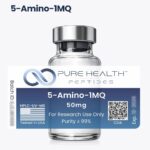 5-Amino-1MQ Pure Health Peptides 5mg - Pesquisa Laboratorial Controlada para Estudos Químicos - 5mg