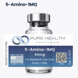 5-Amino-1MQ Pure Health Peptides 5mg - Peptídeo de Pesquisa com Alta Pureza Superior a 99%