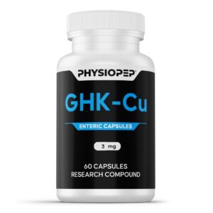 GHK-Cu Physiopep - Cápsulas para Saúde da Pele e Cabelos com Ação Anti-Idade