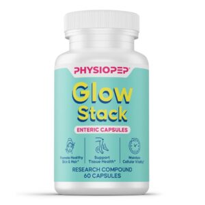 Glow Stack - 60 Cápsulas para Saúde da Pele e Cabelos com Alta Pureza