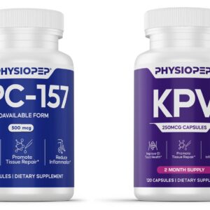 BPC & KPV Bundle Physiopep - Suplemento para Saúde Imunológica e Recuperação Muscular