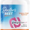 Doctor's Best PepZin GI - Suplemento de Zinco e L-Carnosina para Saúde Digestiva e Conforto Estomacal