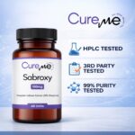 Cureme Sabroxy 100mg - Acelerador de Metabolismo e Energia para Uso Laboratorial - 60 Unidades - 2