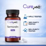 Cureme Sermorelina – Composto Peptídico para Pesquisa Laboratorial - 60 Unidades de 10mg - 2