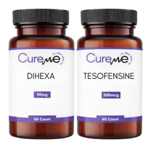 Dihexa e Tesofensina - Pacote de Pó para Pesquisa em Laboratório de Alta Pureza