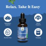 L-Theanine Líquido 200mg - Suplemento Nootrópico para Foco e Relaxamento para Adultos e Crianças - 4