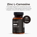 PepZinGI Endur - Suplemento Digestivo Mastigável com Zinco e L-Carnosina para Conforto Estomacal - 2