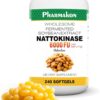 PHARMAKON Nattokinase - Cápsulas Macias de Extrato de Soja Fermentada e Bioacessível para Saúde Cardiovascular